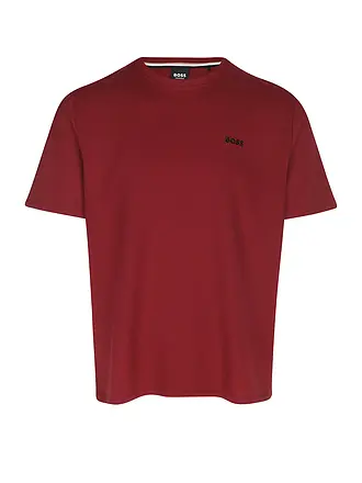 BOSS | Loungewear Shirt | dunkelrot